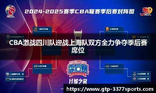 CBA激战四川队迎战上海队双方全力争夺季后赛席位
